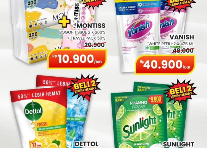 Stok Terbatas, Promo Banded Pick of The Week Chandra Superstore Obral Paket Hemat, Cek Daftarnya