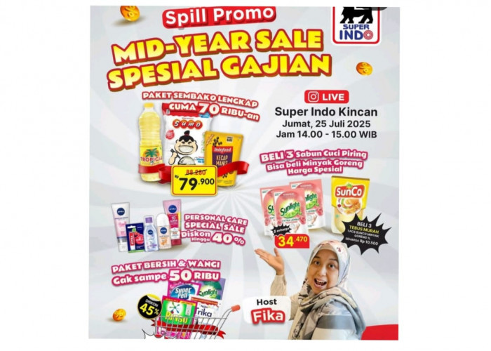 Update Promo Gajian Superindo 24-30 Juli 2025, Lauk Segar Hingga Bumbu Hemat 