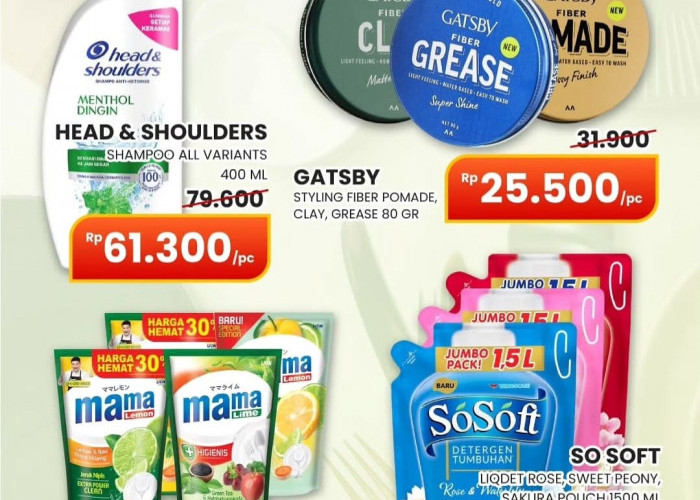 Promo Super Hemat Chandra Superstore, Harga Spesial Produk Personal Care