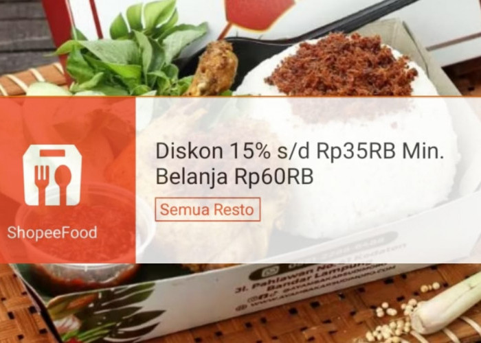 Diskon Hingga Rp35 Ribu, Dapatkan Makan Siang Dijamin Kenyang Dengan Promo ShopeeFood Hari Ini