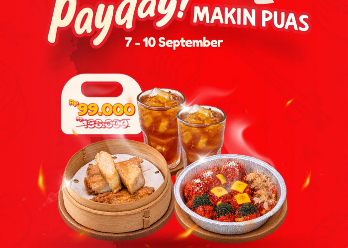 Promo Mixsum Dimsum 9.9, Spesial Payday Dimsum Mentai Mulai Rp 99.000 