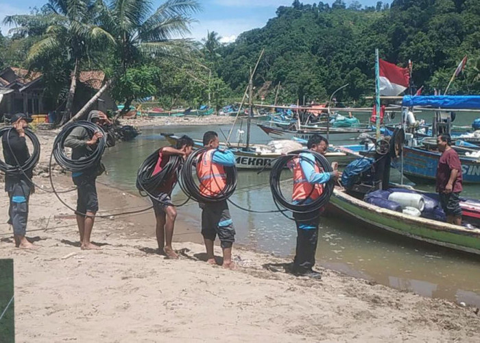 Kerusakan Mesin PLTD Diperbaiki, Pulau Tabuan Terang Sambut Tahun Baru
