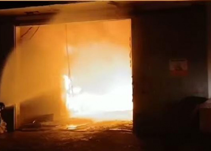 Si Jago Merah Hanguskan Gudang Frozen, Pemilik Rugi Ratusan Juta 