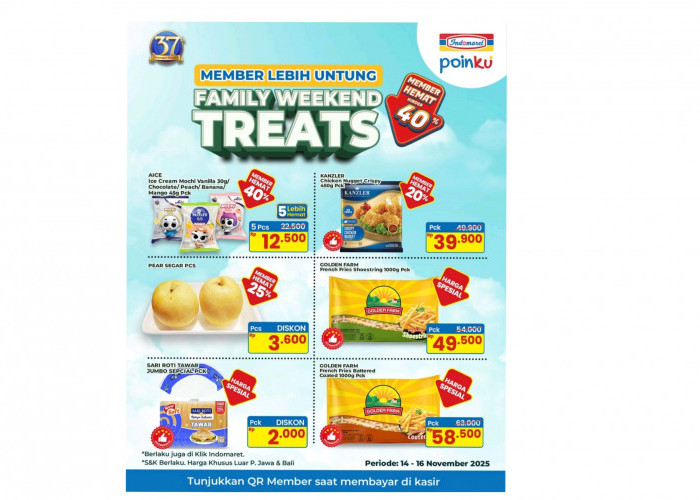 Hari terakhir! Program Jsm Indomaret Sampai Promo 4 Hari, Dapatkan Diskon Up To 40 Persen 