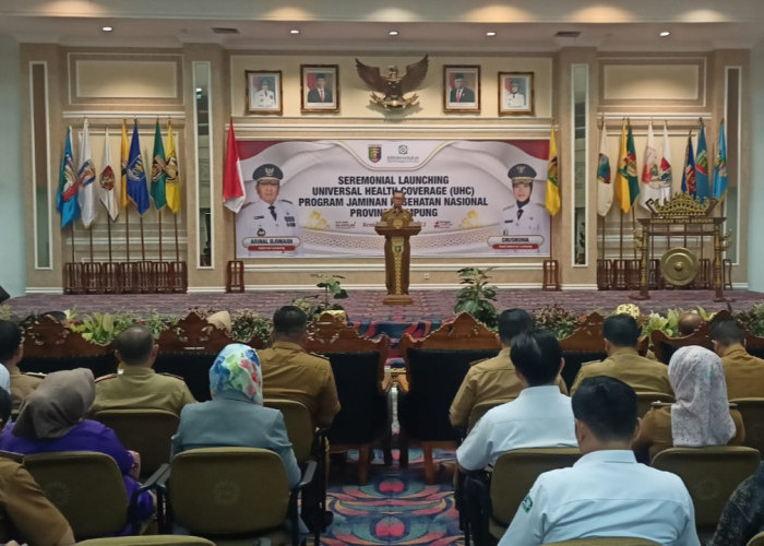 Lampung Launching UHC Program JKN, Ternyata Masih Ada Kabupaten Belum UHC
