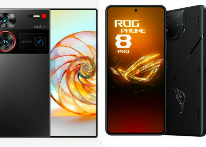 Bawa RAM 24GB, Mending Beli Asus ROG Phone 8 Pro Atau Nubia Z60 Ultra? Bandingkan Spesifikasi dan Harganya