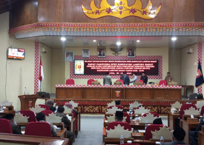 Pemkab-DPRD Lampung Barat Bahas 'Pondasi' Pembangunan Daerah untuk 20 Tahun Kedepan