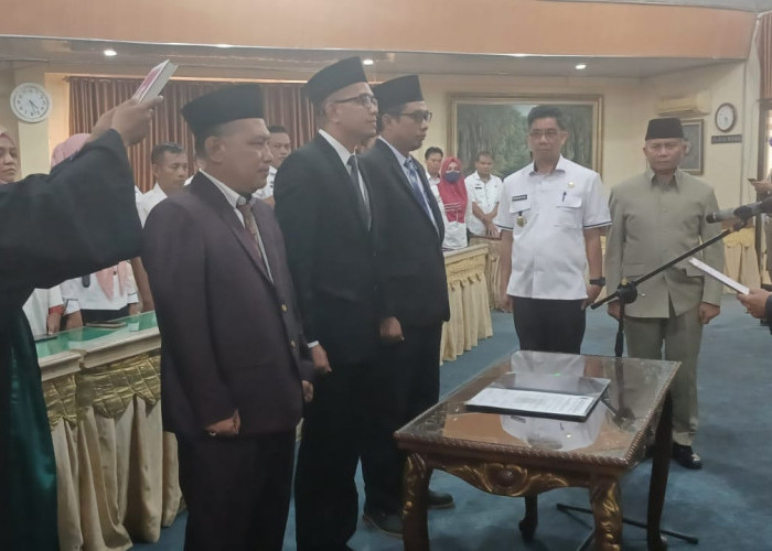 Mutasi Pemkab Lampung Timur, Sekab Lantik 3 Pejabat Eselon 2, Ini Nama-namanya