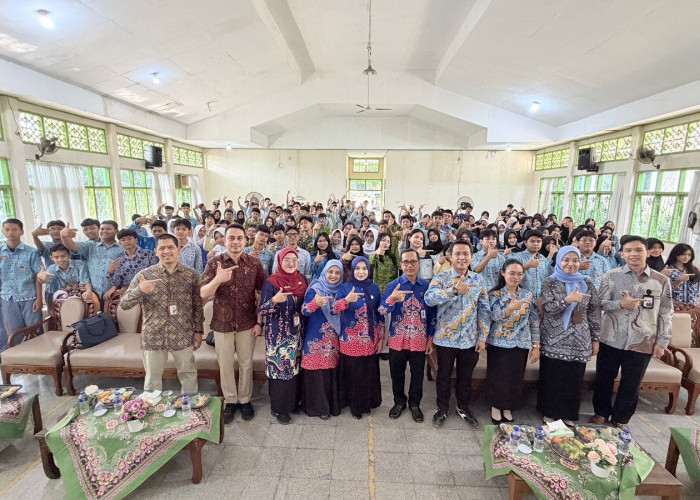 Tak Sekadar Ajarkan Menabung, LPS Bekali Ratusan Siswa SMAN 9 Bandar Lampung Hadapi Risiko Keuangan 