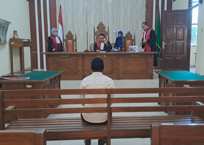 Terdakwa Korupsi APB Pekon di Tanggamus Lampung Divonis 3 Tahun 4 Bulan, Jaksa Pikir-pikir 