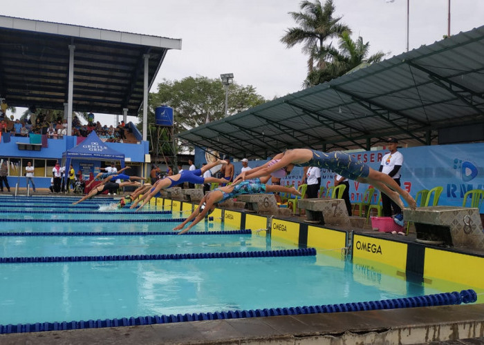 1.434 Perenang Turun di Lampung Open Swimming Championship