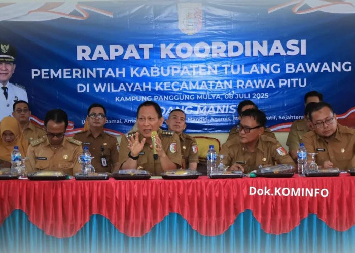 Kunjungi Rawapitu, Bupati Tulang Bawang Ingin Maksimalkan Potensi Pertanian, Begini Caranya
