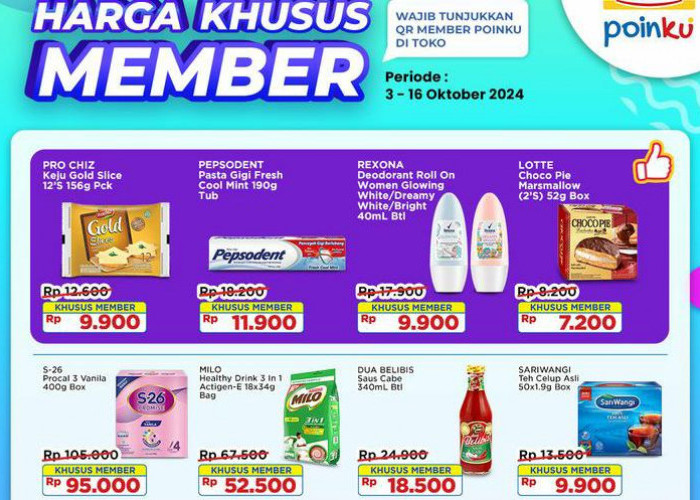 Dapatkan Promo Indomaret Spesial Weekend, Belanja Makin Happy Pakai Diskon Khusus Member, Ini Daftarnya