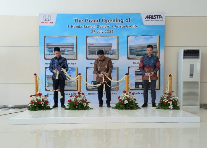  6 Cabang Baru Dealer Honda Arista Resmi Dibuka, 2 Ada di Lampung