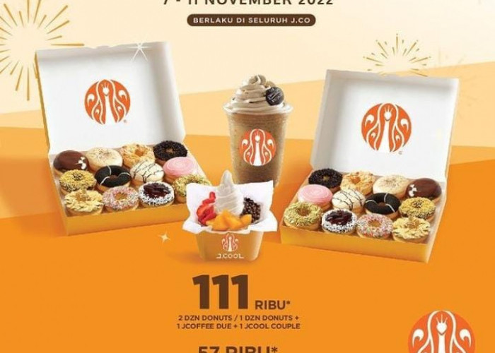 Promo I Love JCO Bulan November 2022, Yuk Catat Tanggalnya