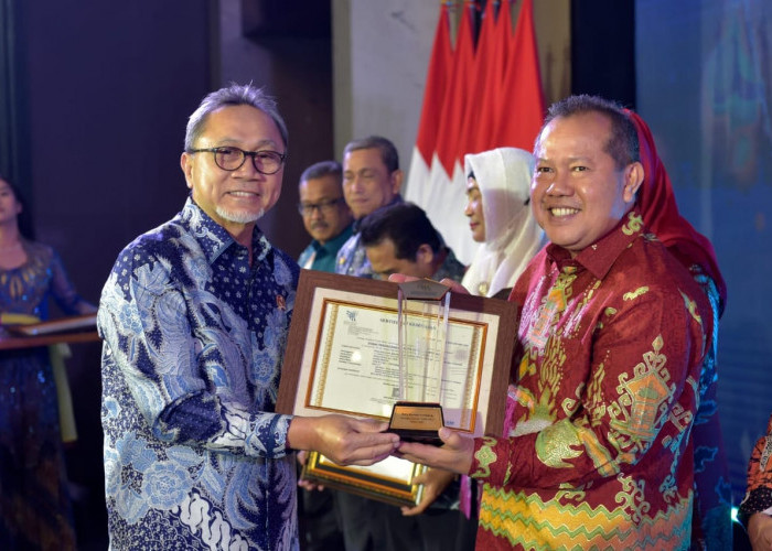 Pemkot Bandar Lampung Raih Dua Penghargaan Dari Kemendag