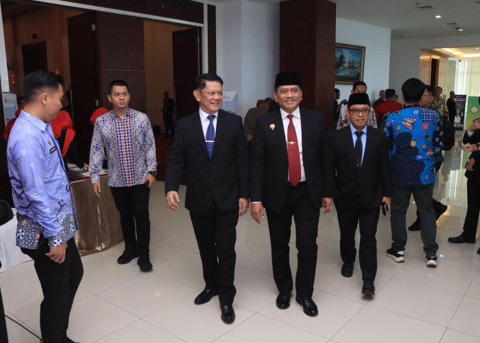 Pj Bupati Tubaba M.Firsada Hadiri Pengukuhan Kepala Perwakilan Bank Indonesia Provinsi Lampung