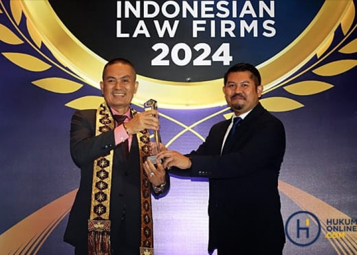 Kantor Hukum Asal Lampung Sopian Sitepu & Partners Rangking 26 Top 100 Indonesian Law Firms 2024
