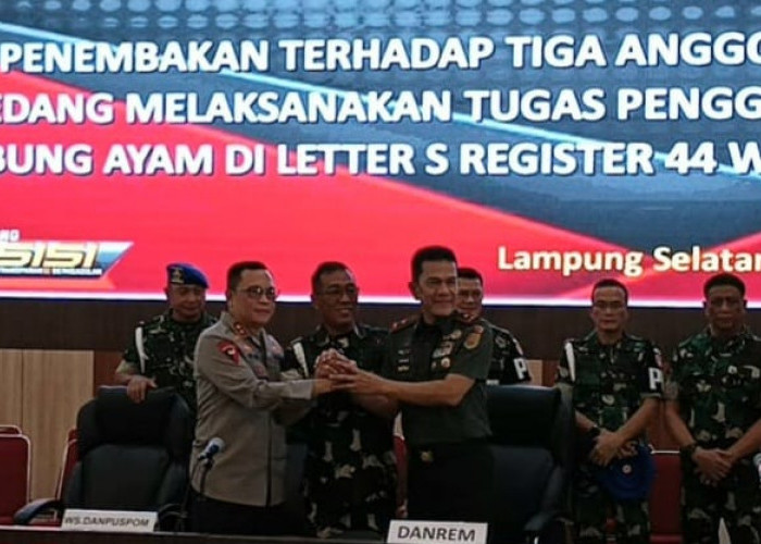 Polda Lampung dan TNI Berkomitmen Tingkatkan Pengawasan, Pasca Tragedi Penggerebekan Judi Sabung Ayam