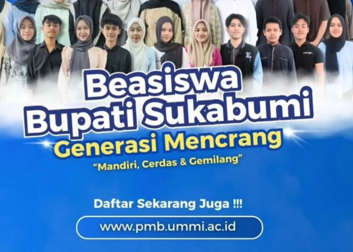 Peluang Emas! Beasiswa Generasi Mencrang 2026 Dibuka, Mahasiswa Bisa Kuliah Gratis di UMMI