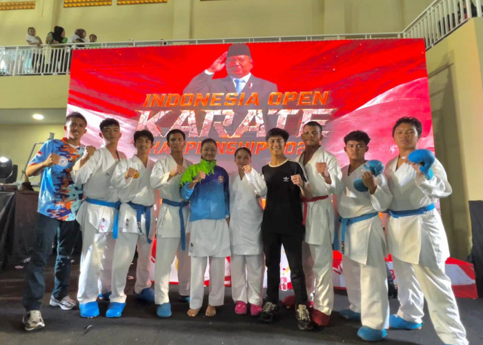 Mantap! UKM Karate Teknokrat Borong Delapan Emas di Indonesia Open Karate Championship 2026