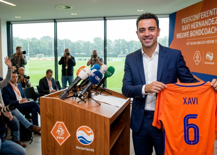 Eks Pelatih Barcelona Xavi Hernandez Nakhodai Timnas Belanda
