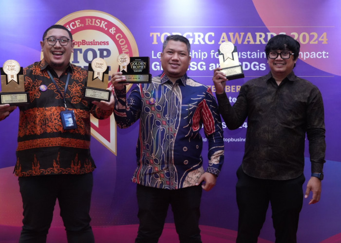 PT Bukit Asam Raih Empat Penghargaan TOP GRC Awards 2024