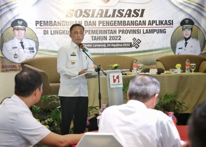 Pemprov Lampung Terapkan Aplikasi Berbasis SPBE