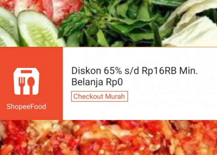 Diskon Rp16 Ribu Untuk Setiap Pembelian Makan Siang di ShopeeFood, Checkout Murah di Semua Resto!