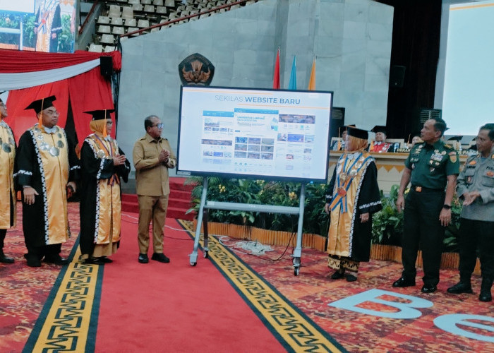 Diesnatalis ke 59, PJ Gubernur Lampung  Dorong Unila Berkontribusi Untuk Kota Baru  Jadi Kota Modern