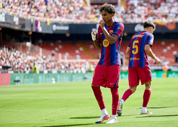 Pesta Gol di Mestalla, Barcelona Lumat Valencia 5-0 dan Makin Kokoh di Puncak Klasemen Utama La Liga