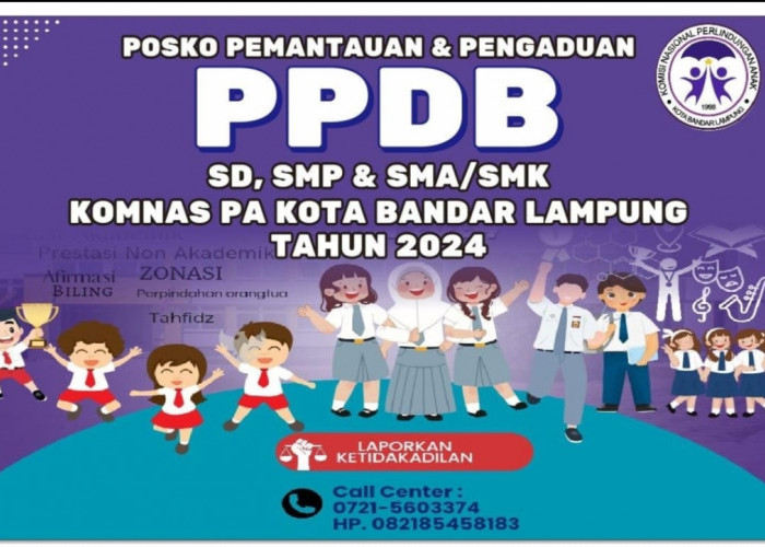 Posko Pengaduan PPDB Komnas PA Bandar Lampung Catat 17 Laporan Pengaduan