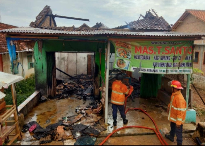 Kios Sembako Terbakar, Ini Penyebabnya