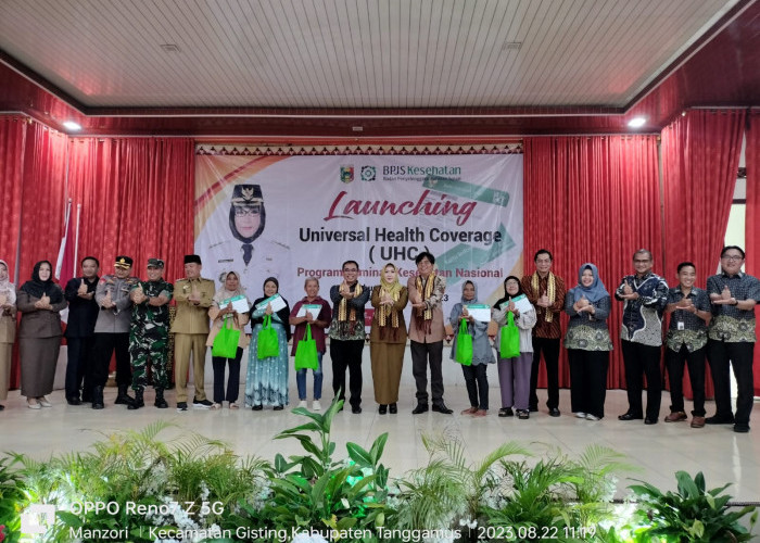 Universal Health Coverage Diluncurkan di Tanggamus Lampung, Ini Pesan Bupati Dewi Handajani