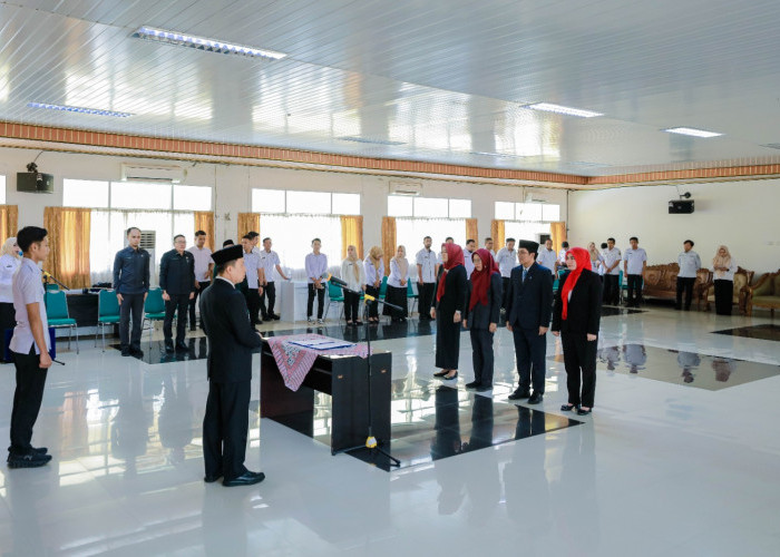 Gerbong Mutasi Pemprov Lampung Kembali Bergerak, Empat Pejabat Administrator Dilantik