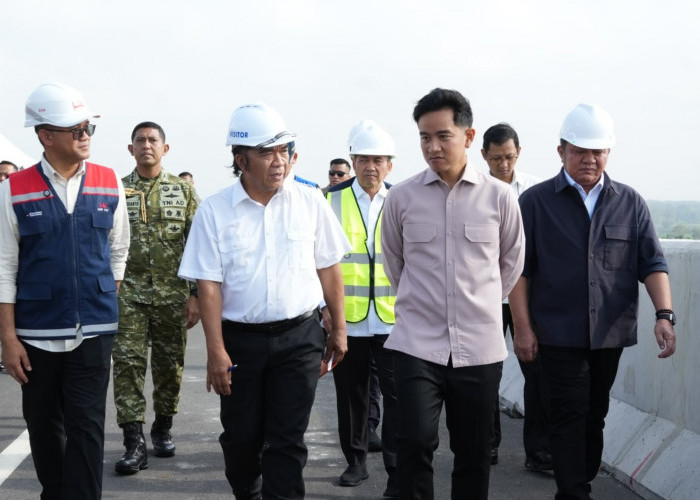 Wapres Tinjau Tol Palembang–Jambi, Konektivitas Lampung ke Sumatra Makin Diperkuat