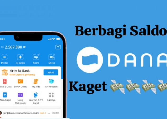 Berbagi Saldo DANA Kaget Rp 100 Ribu Via Tautan, Klaim Segera Link Uang Gratis Hari Ini