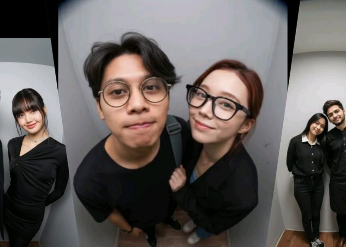 Wujudkan Photobooth Fisheye Tanpa Keluar Uang Sepeser Pun dengan Prompt AI, Ini Contohnya