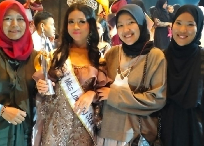 Siswi SMPN 1 Bandar Lampung Raih Runner Up I Miss Remaja Lampung, Bakal Berlaga Ketingkat Nasional 