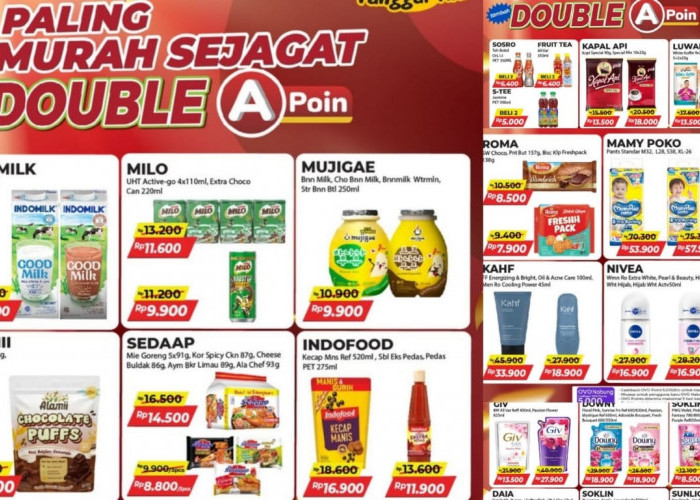 Promo Alfamart Paling Murah Sejagat, Dijamin Selamat di Tanggal Tua! Cek Katalognya