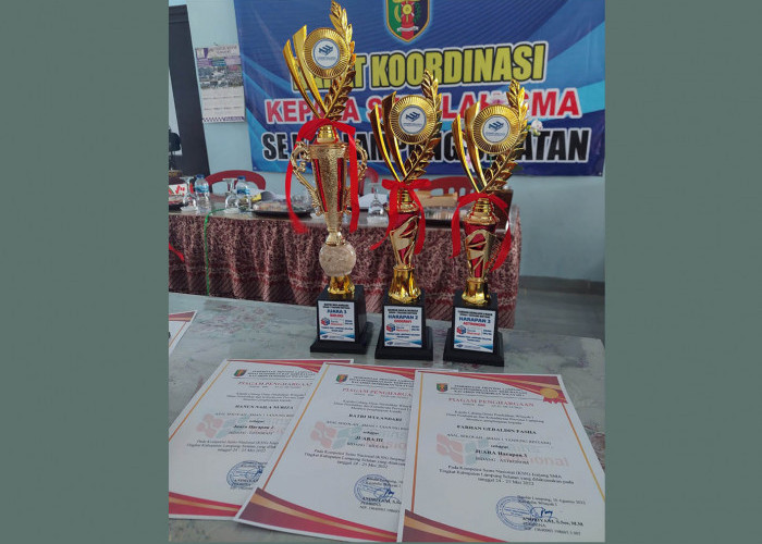 Apresiasi untuk SMAN 1 Tanjung Bintang, Raih Juara OSN Tingkat Provinsi 
