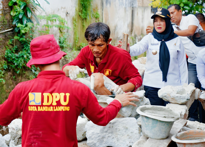 Selesai Tangani Tanggul Jebol, Pemkot Bandar Lampung akan Fokus ke Jalan Rusak