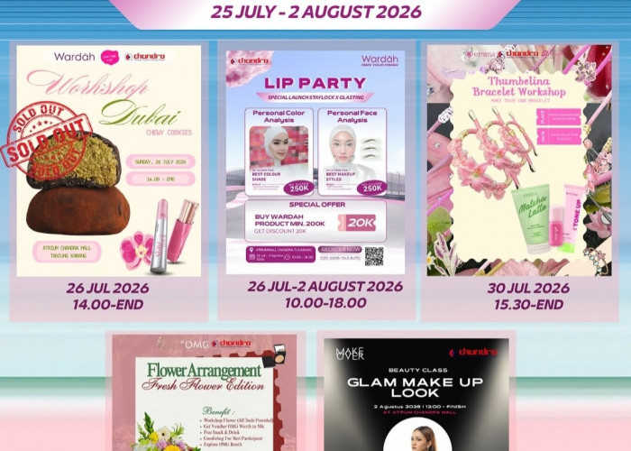 Gelar Lip Party 2026, Chandra Superstore Tanjung Karang Hadirkan Beragam Event Seru dan Promo Menarik
