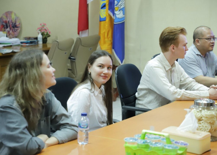 Unila Terima Kunjungan Mahasiswa RANEPA Rusia