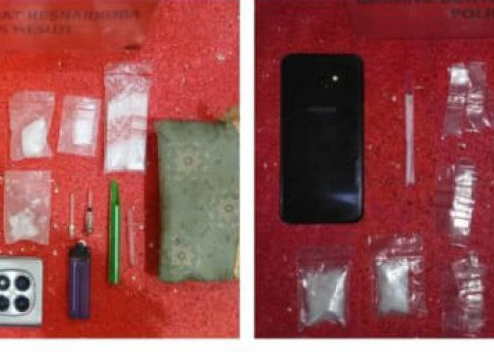 Dua Pengedar Sabu Diringkus Satnarkoba Polres Mesuji di Dua Lokasi Berbeda