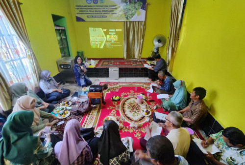 Polinela Mendampingi Komunitas Petani Organik Berkemajuan di Lampung Tengah
