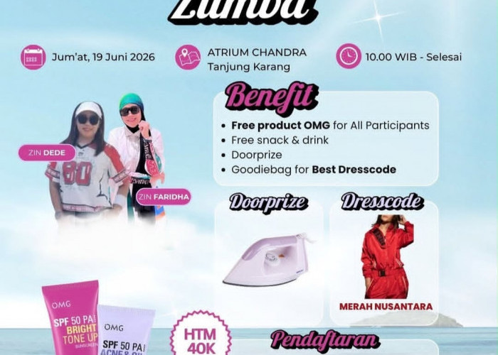 OMG dan Chandra Superstore Siapkan Pesta Zumba Paling Seru