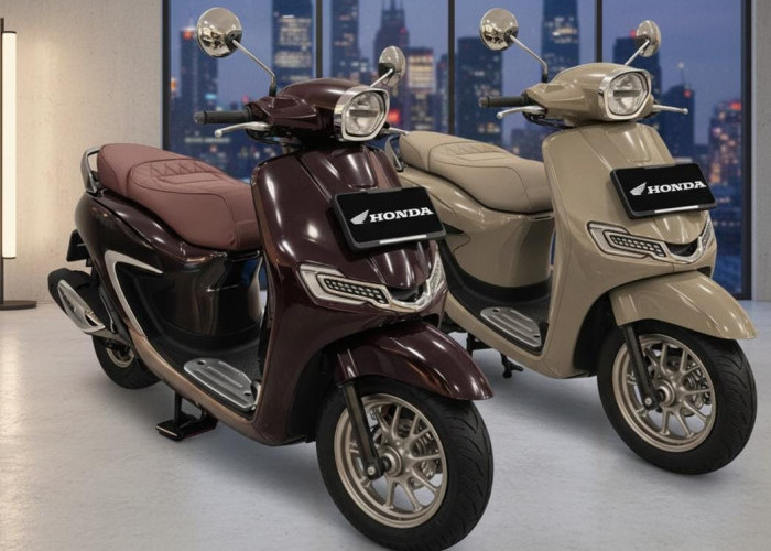 Honda Stylo Y2K Ultra Retro, Motor Skutik Bergaya Klasik Modern untuk Kehidupan Sehari-hari