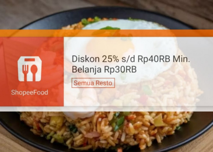 Spesial Weekend! Dapatkan Diskon Rp40 Ribu di Restoran Murah ShopeeFood Dengan Klaim Vouchernya 