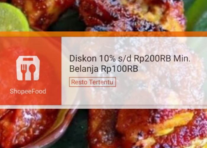 Makan Hemat Sampai Awal Februari Dengan Promo ShopeeFood, Klaim Voucher Diskon Hingga Rp200 Ribu